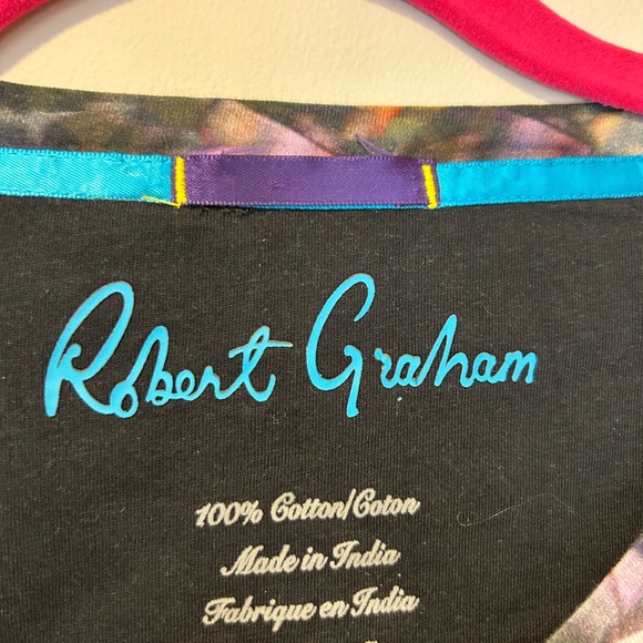 Robert Graham 3XL Men's Short Sleeve T-Shirt Skull All Over Print 100% Cotton - Picture 2 of 4